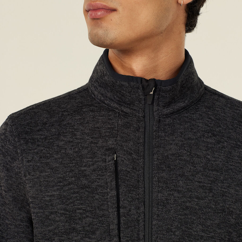 NNT Uniforms Textured Fleece Zip Front Jacket M (CATBFJ)