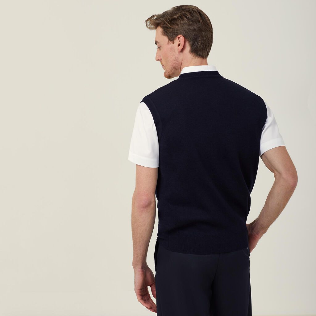 NNT Uniforms Wool Rich V-Neck Vest (CATE27)