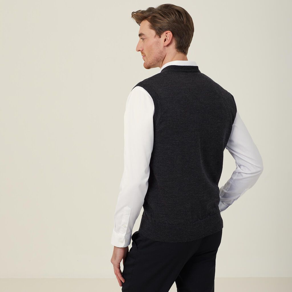 NNT Uniforms Merino Wool V-neck Vest (CATE2A)