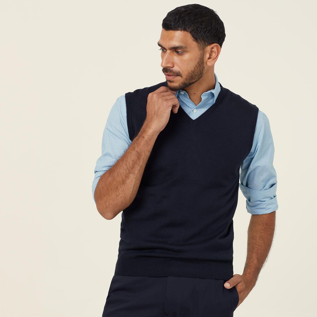 NNT Uniform Mens V-Neck Vest (CATF24)