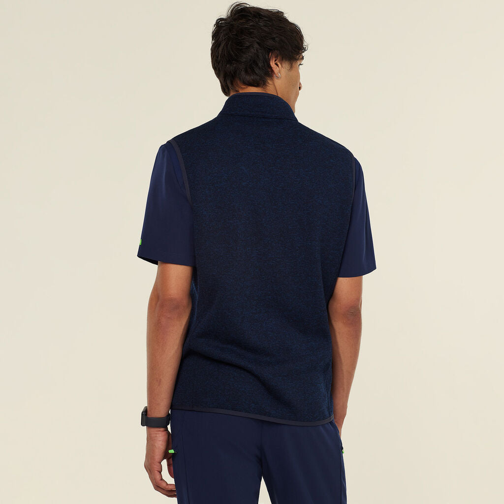 NNT Uniforms Textured Fleece Zip Front Vest M (CATF32)