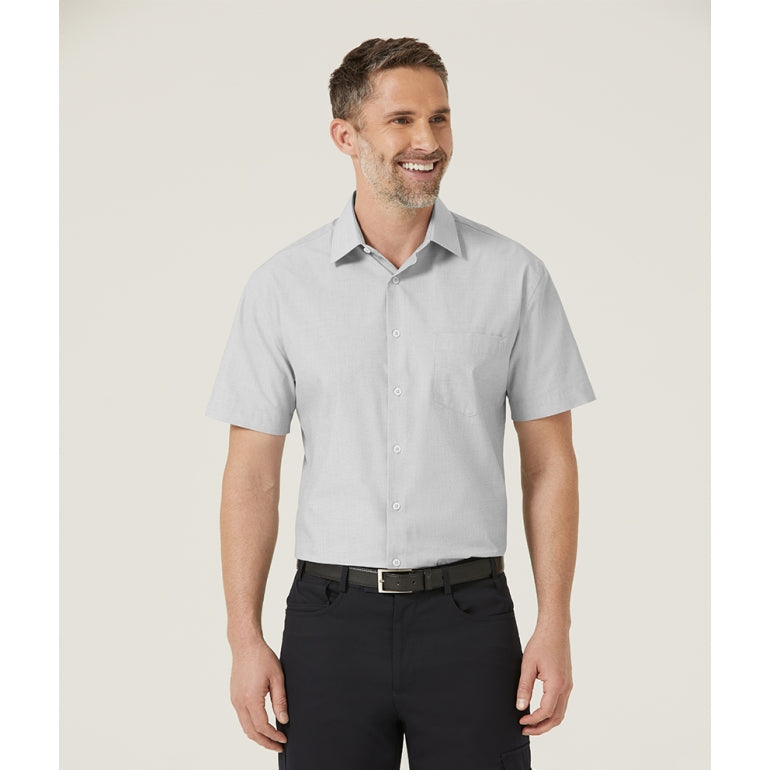 NNT Textured Mens Short Sleeve Shirt (CATJB7)