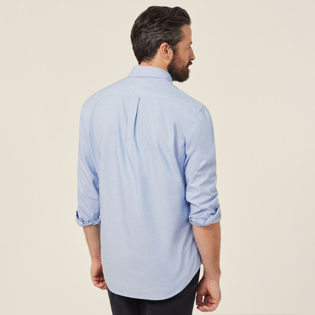 NNT Cotton Chambray Long Sleeve Shirt M (CATJJU)