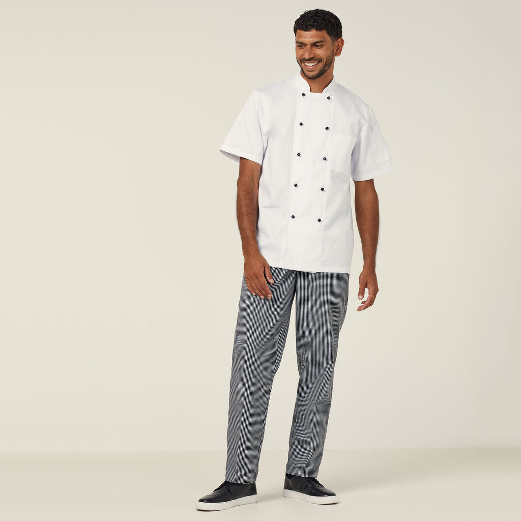 NNT Small Check Baggy Chef Pants (CATQ35)