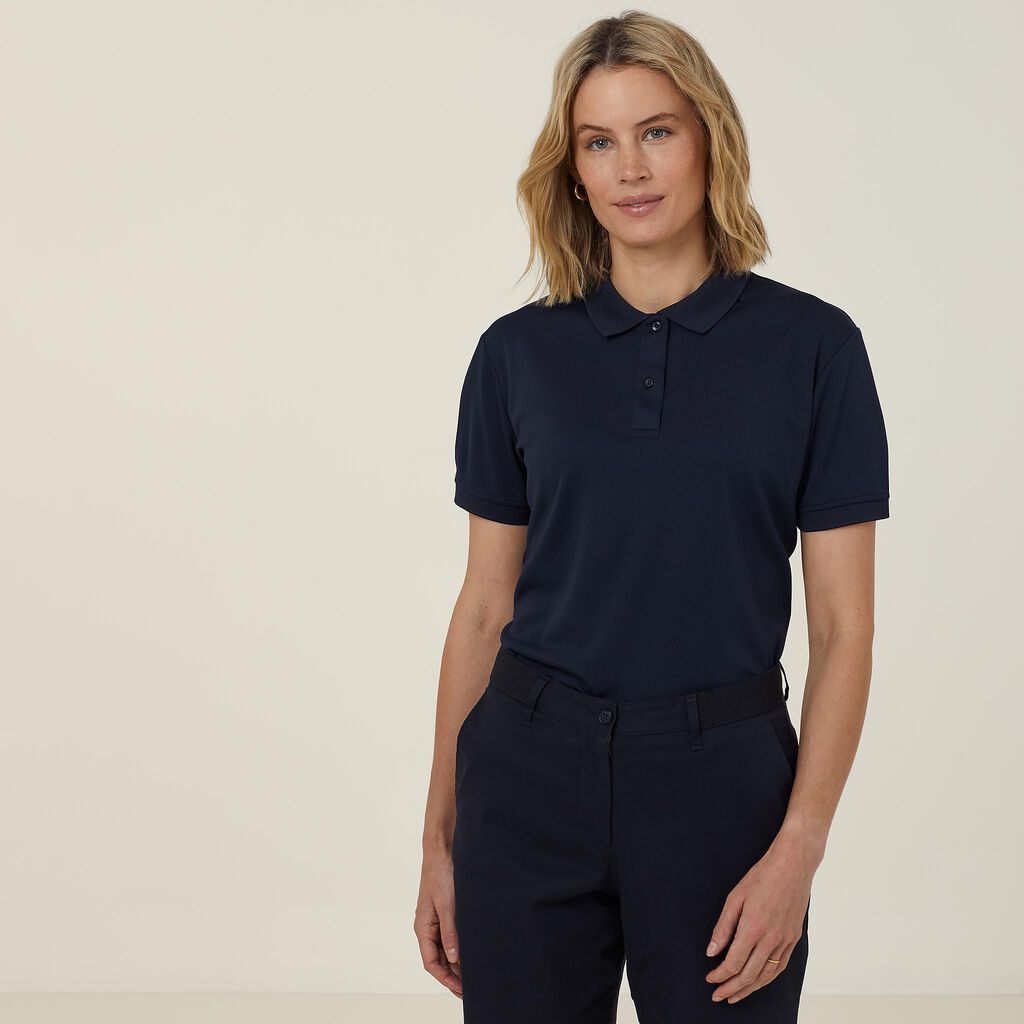 NNT Uniforms Cool Plus S/S Polo Womens(CATU77)