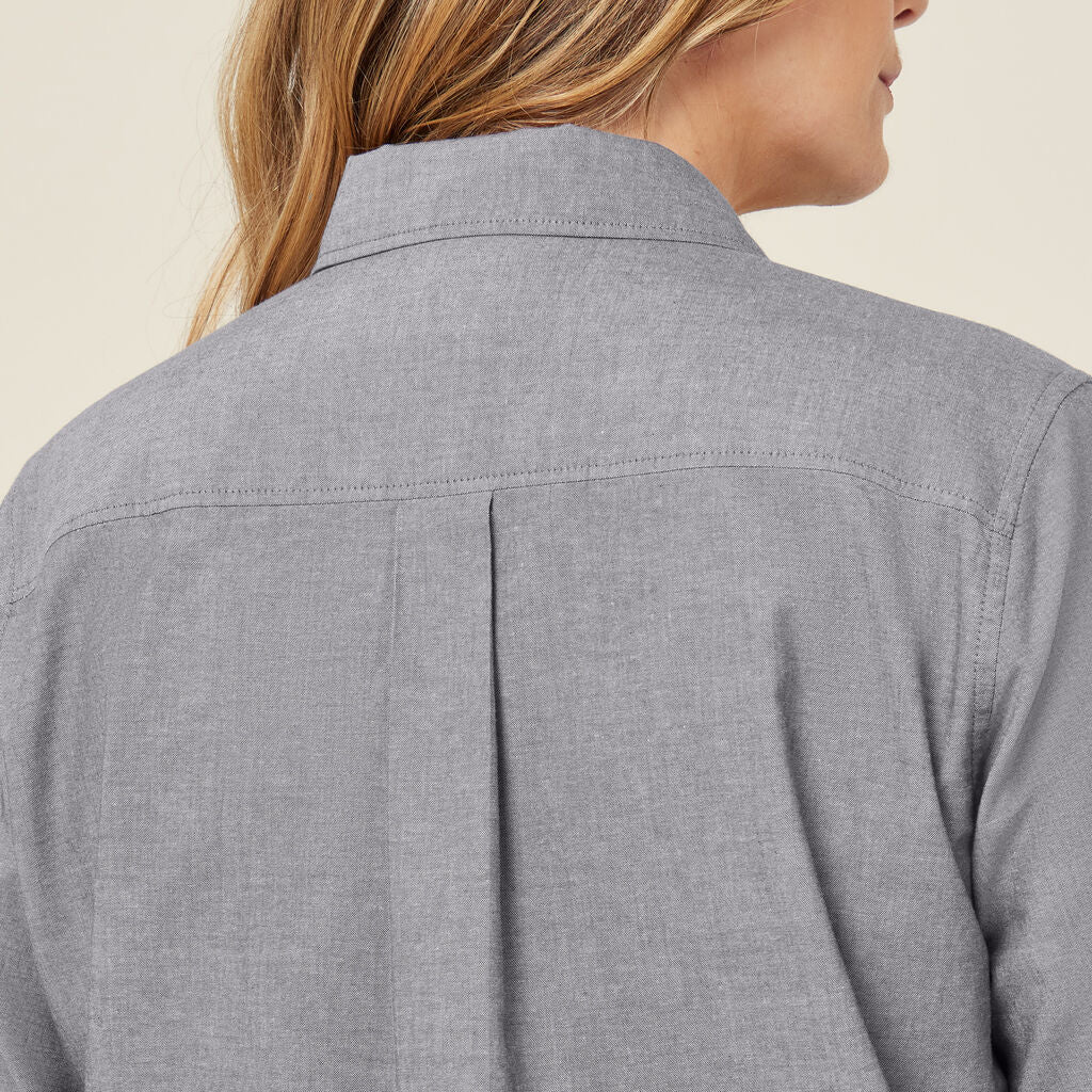 NNT Cotton Chambray Long Sleeve Shirt W (CATUSZ)