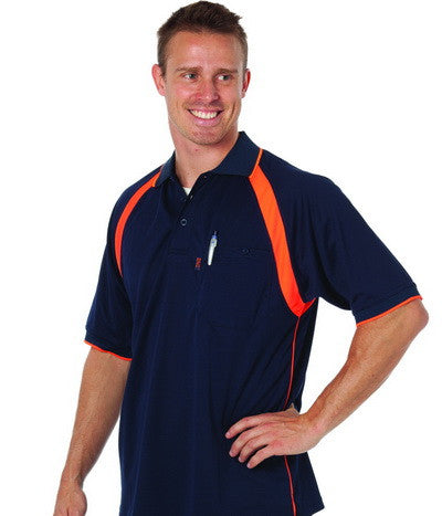 DNC Coolbreathe Contrast Polo  - Short Sleeve (5216)