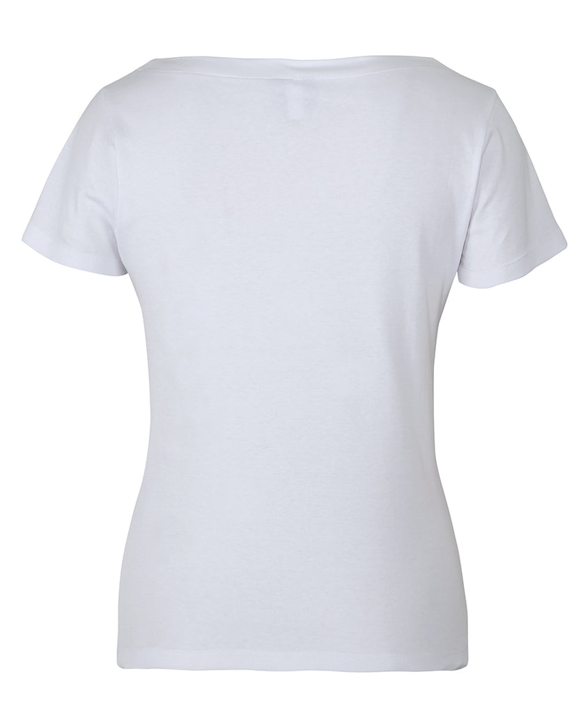 JB's C of C Ladies S/S Boat Neck Tee (1BTS)