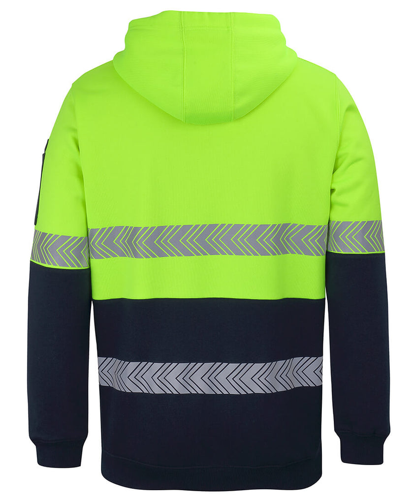 JB's Hi Vis 1/2 Zip Segmented Tape Hoodie (6HZSH)