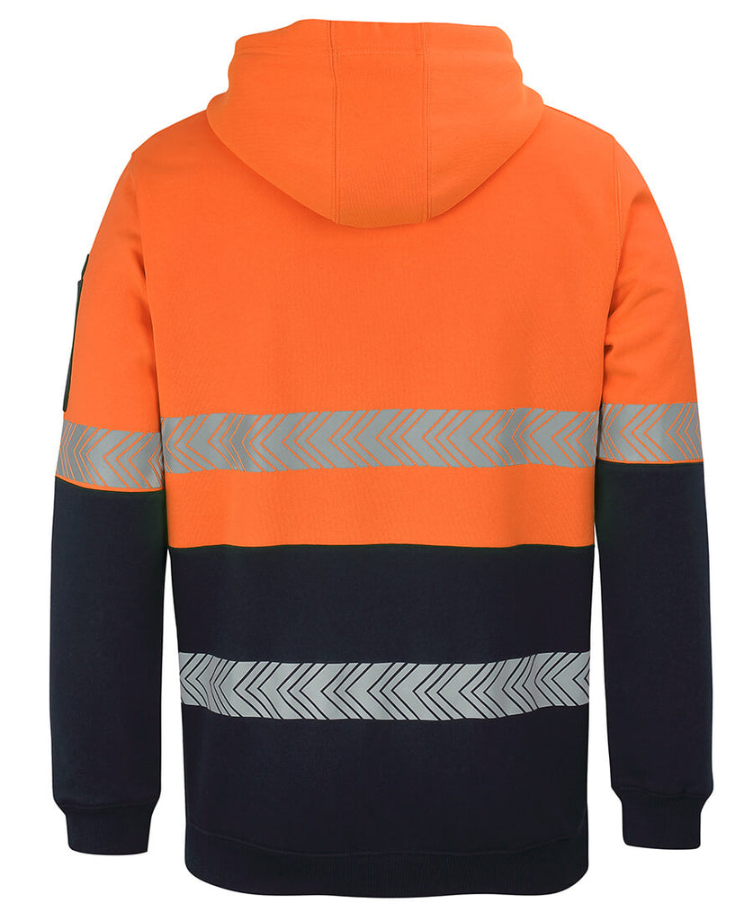 JB's Hi Vis 1/2 Zip Segmented Tape Hoodie (6HZSH)