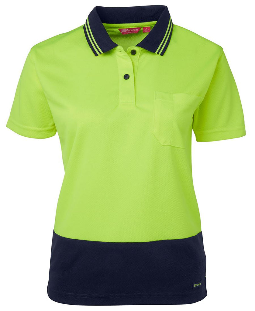 JB's Ladies Hi Vis Short Sleeve Comfort Polo (6LHCP)
