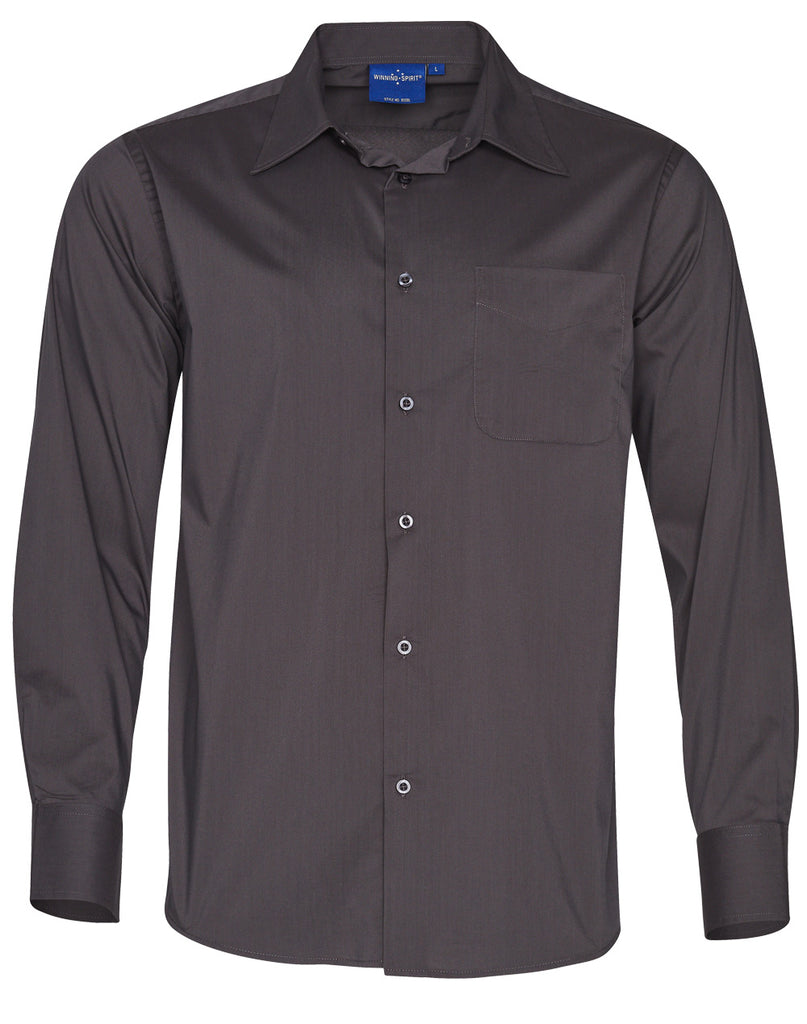 Winning Spirit Men's Teflon Executive Long Sleeve Shirt (BS08L)