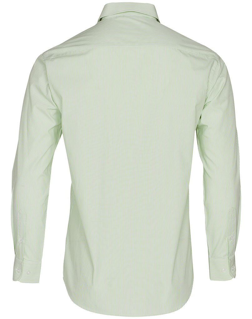 Winning Spirit Men's Balance Stripe Long Sleeve Shirt (M7232)