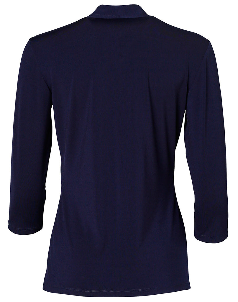 Winning Spirit Ladies 3/4 Sleeve Stretch Knit Top Isabel (M8830)