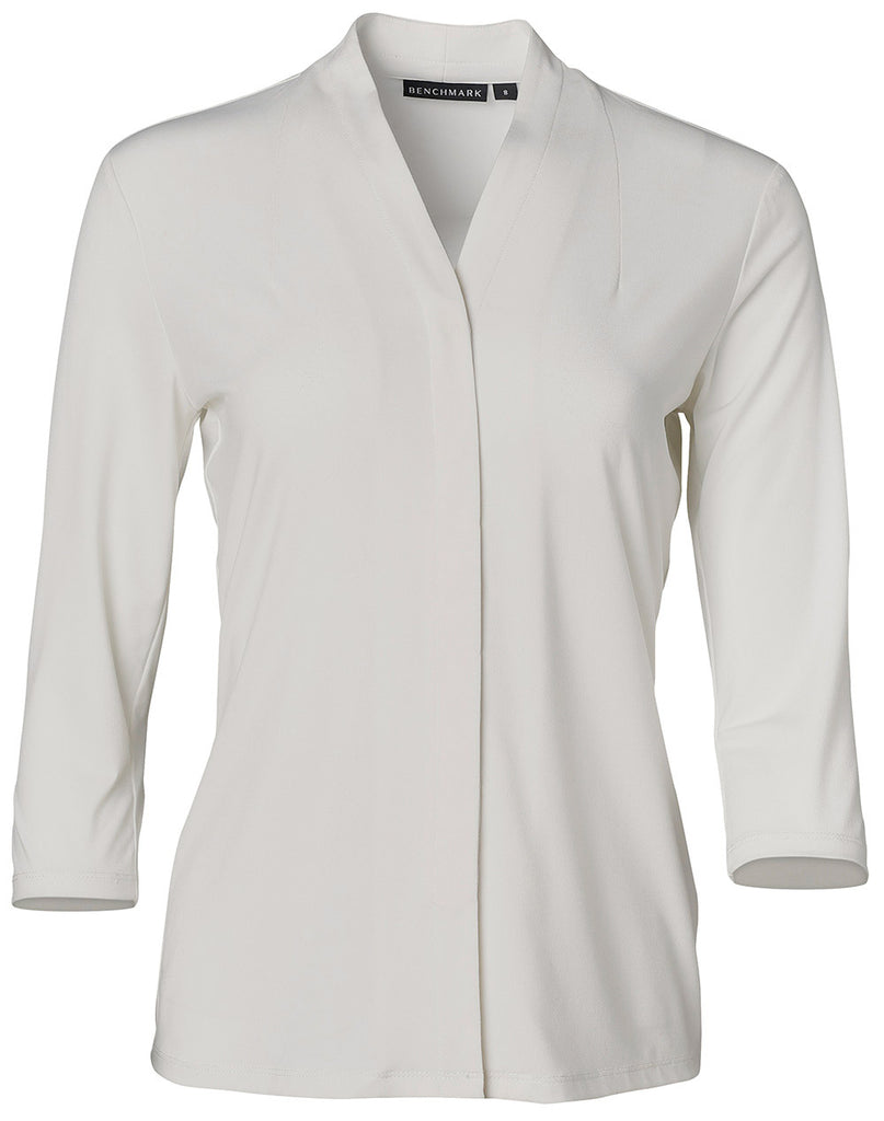 Winning Spirit Ladies 3/4 Sleeve Stretch Knit Top Isabel (M8830)
