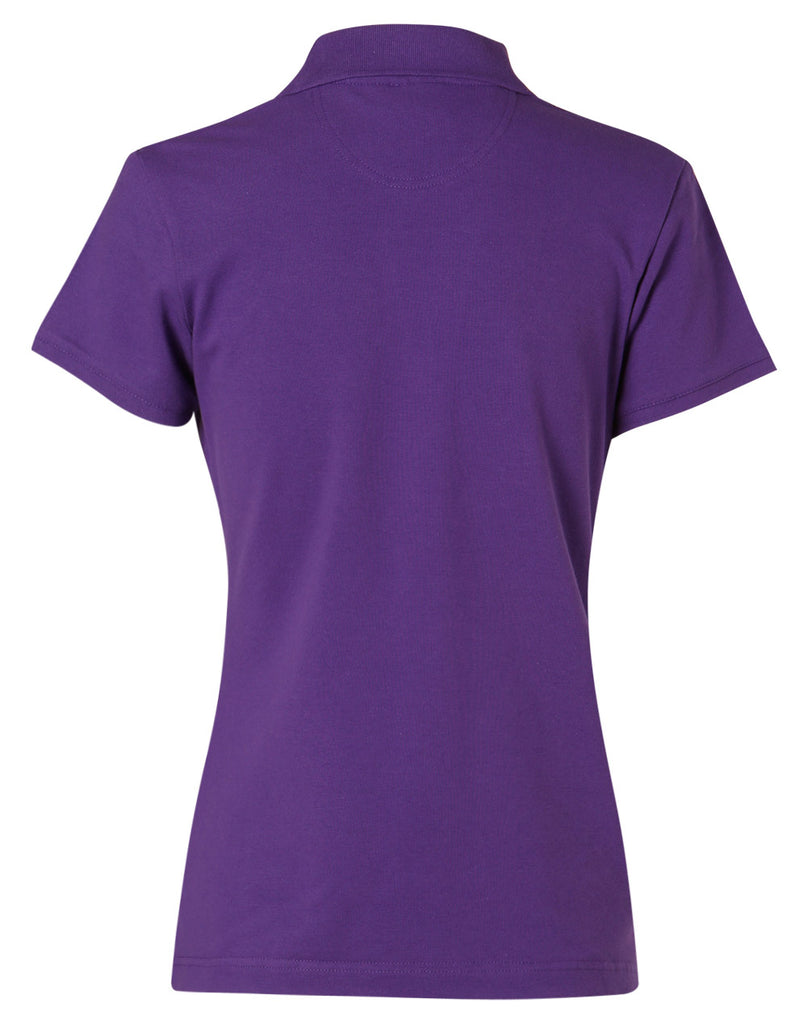 Winning Spirit Ladies' Short Sleeve Cotton/Elastane Polo 1st (8 colour) (PS40)