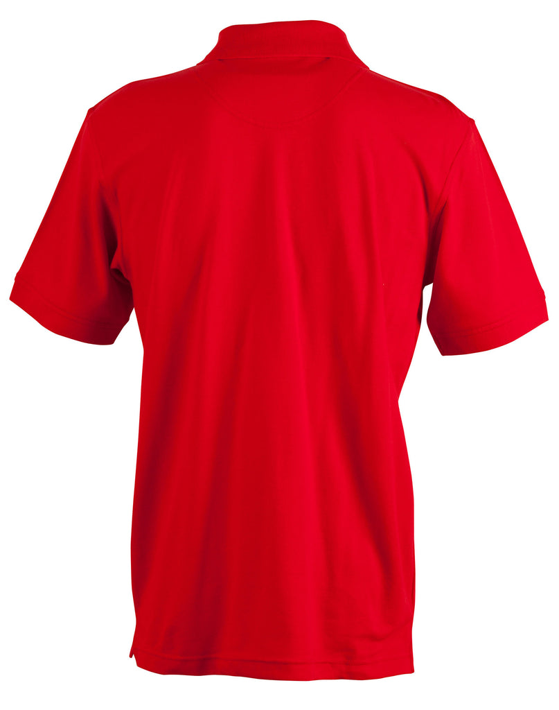 Winning Spirit Men's Cotton Stretch Short Sleeve Polo (PS55)