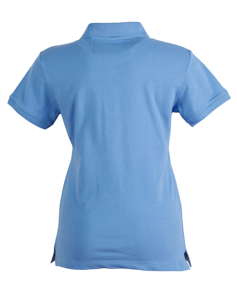Winning Spirit Ladies' Cotton Stretch Pique Polo (PS56)