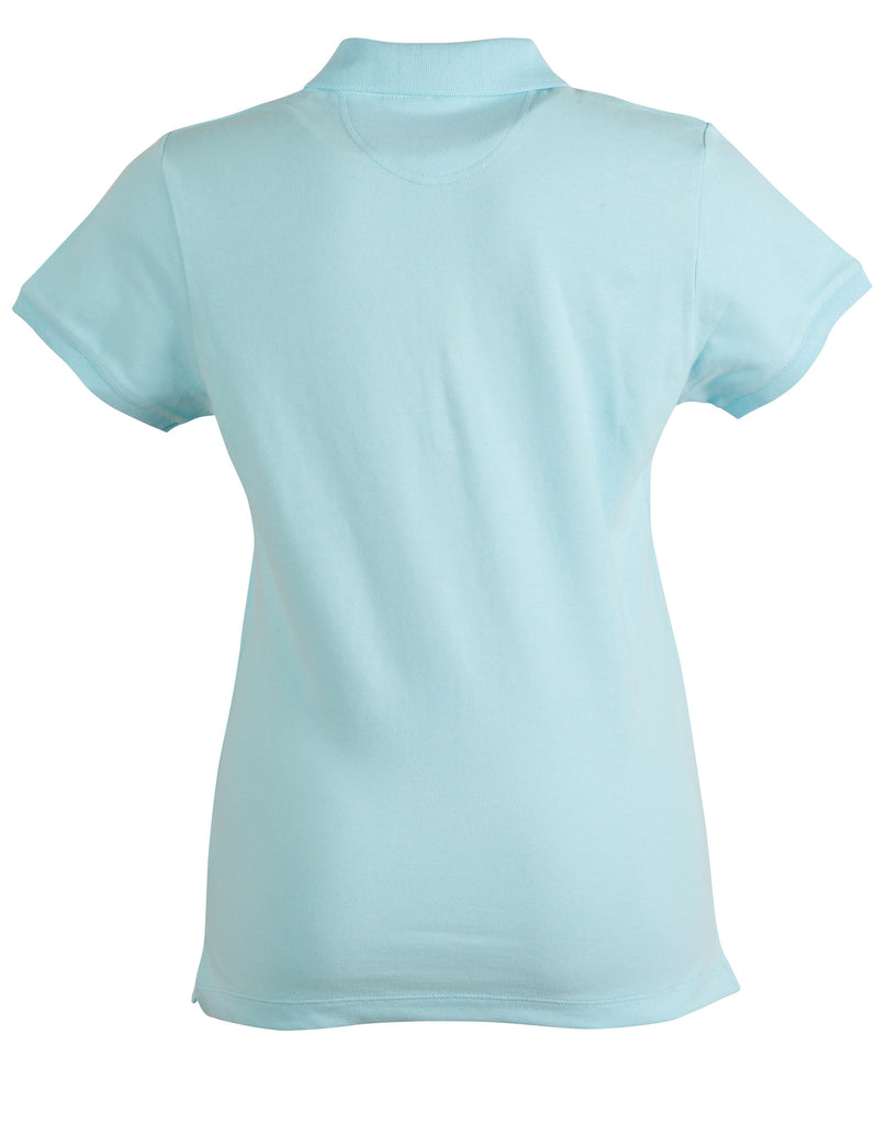 Winning Spirit Ladies' Cotton Stretch Pique Polo (PS56)