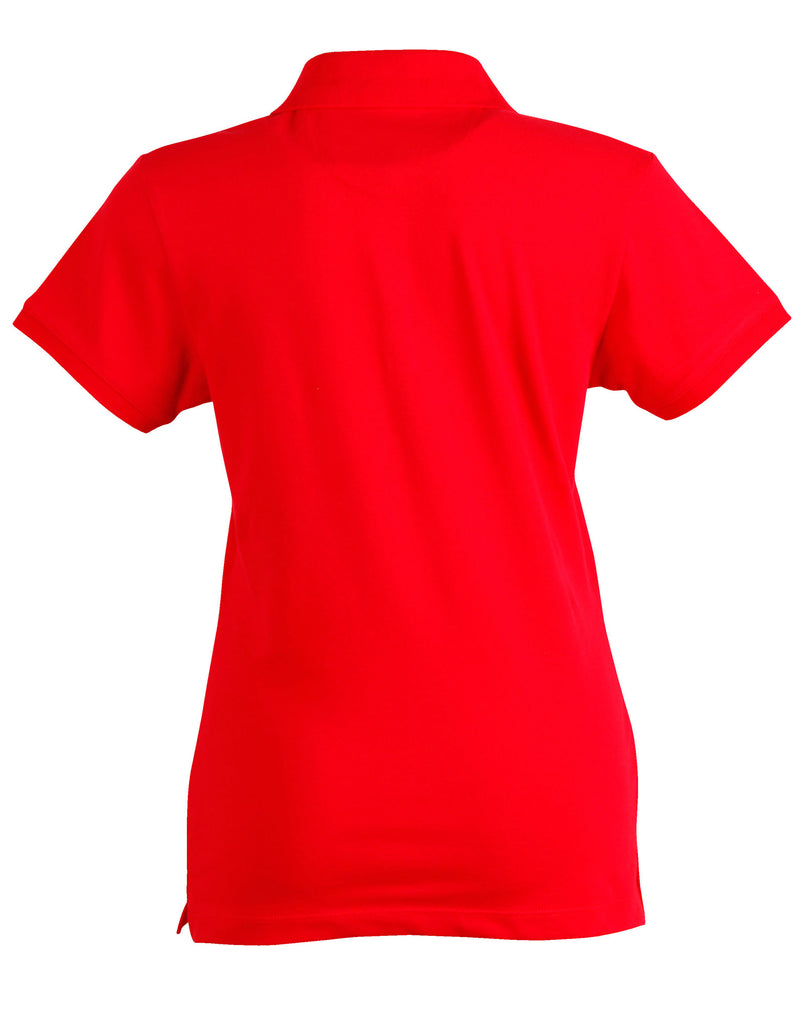 Winning Spirit Ladies' Cotton Stretch Pique Polo (PS56)