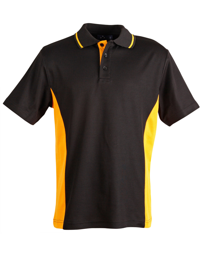 Winning Spirit Teammate Truedry Contrast Short Sleeve Kids Polo (PS73K)