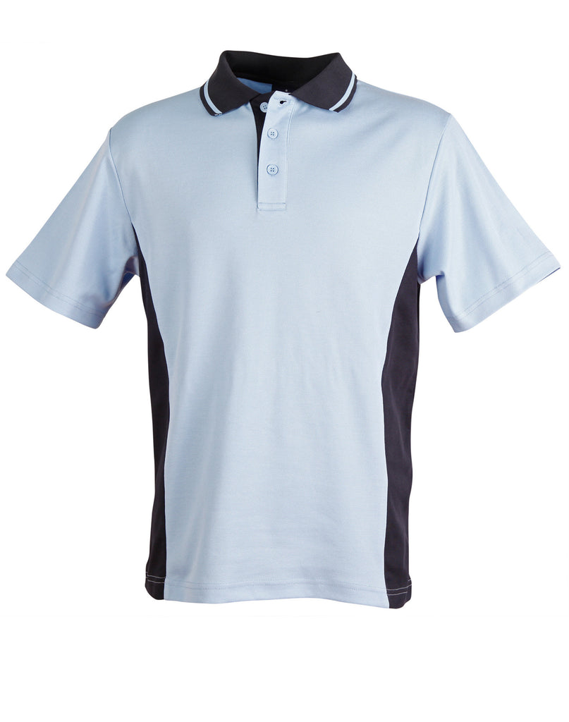 Winning Spirit Teammate Truedry Contrast Short Sleeve Kids Polo (PS73K)