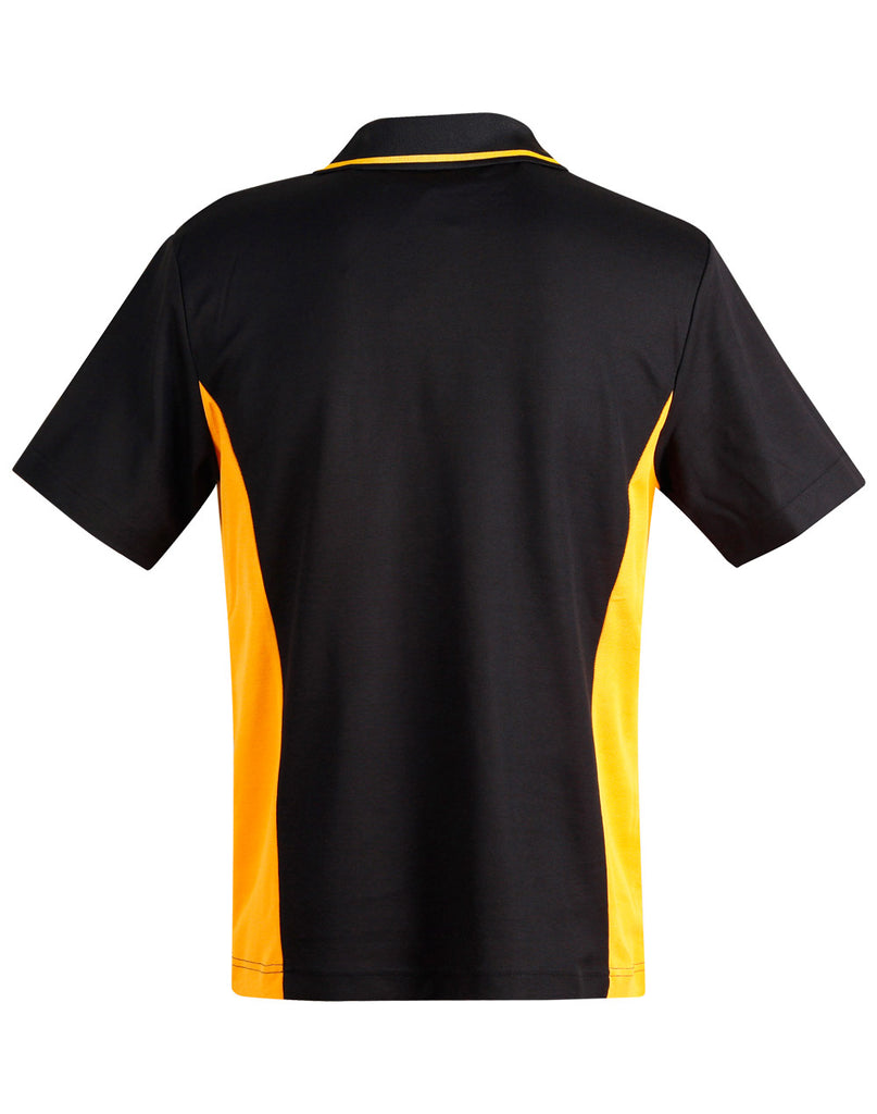 Winning Spirit Men's TrueDry® Contrast Short Sleeve Polo (1st 10 Colours) (PS73)
