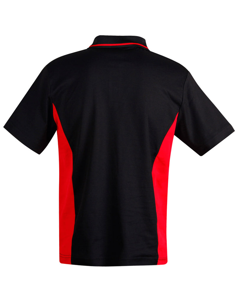 Winning Spirit Men's TrueDry® Contrast Short Sleeve Polo (1st 10 Colours) (PS73)