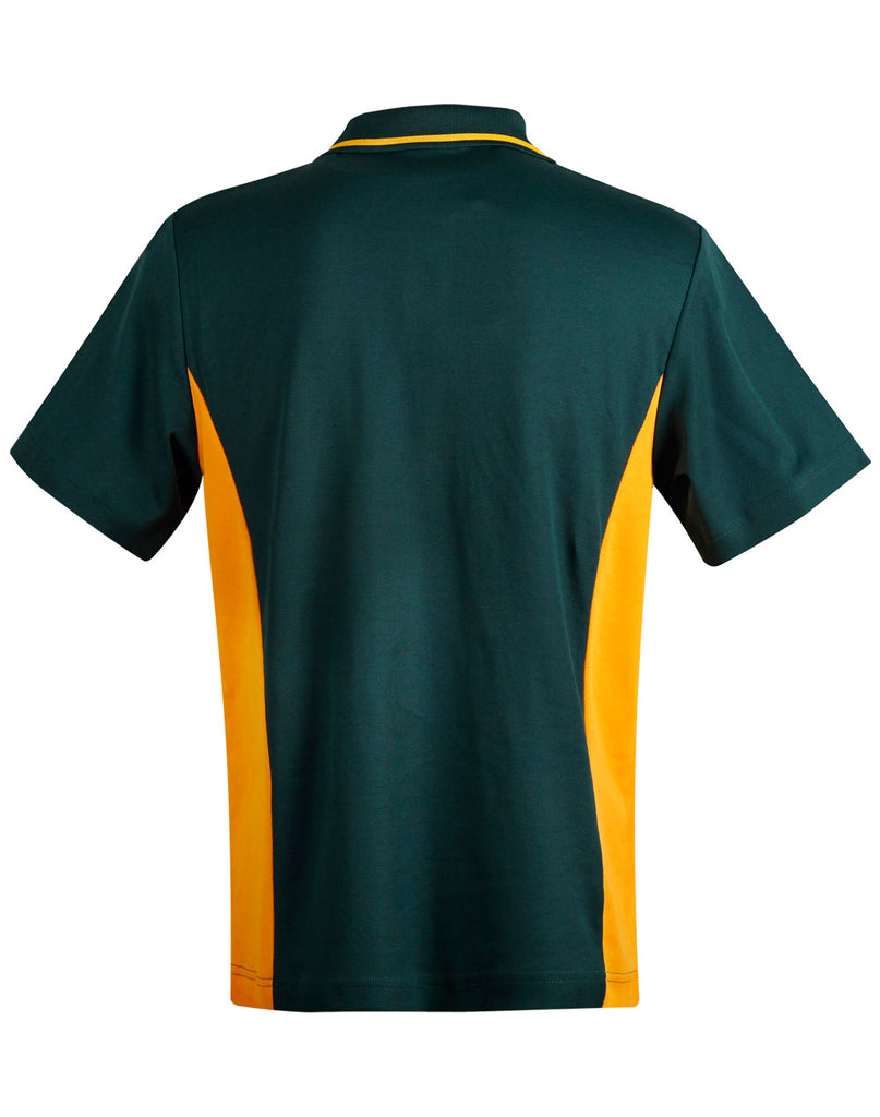 Winning Spirit Men's TrueDry® Contrast Short Sleeve Polo (1st 10 Colours) (PS73)