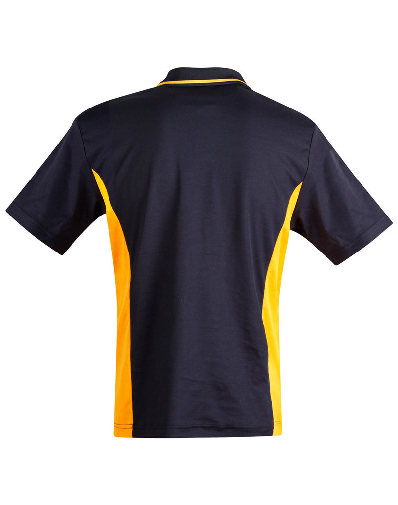 Winning Spirit Men's TrueDry® Contrast Short Sleeve Polo (1st 10 Colours) (PS73)