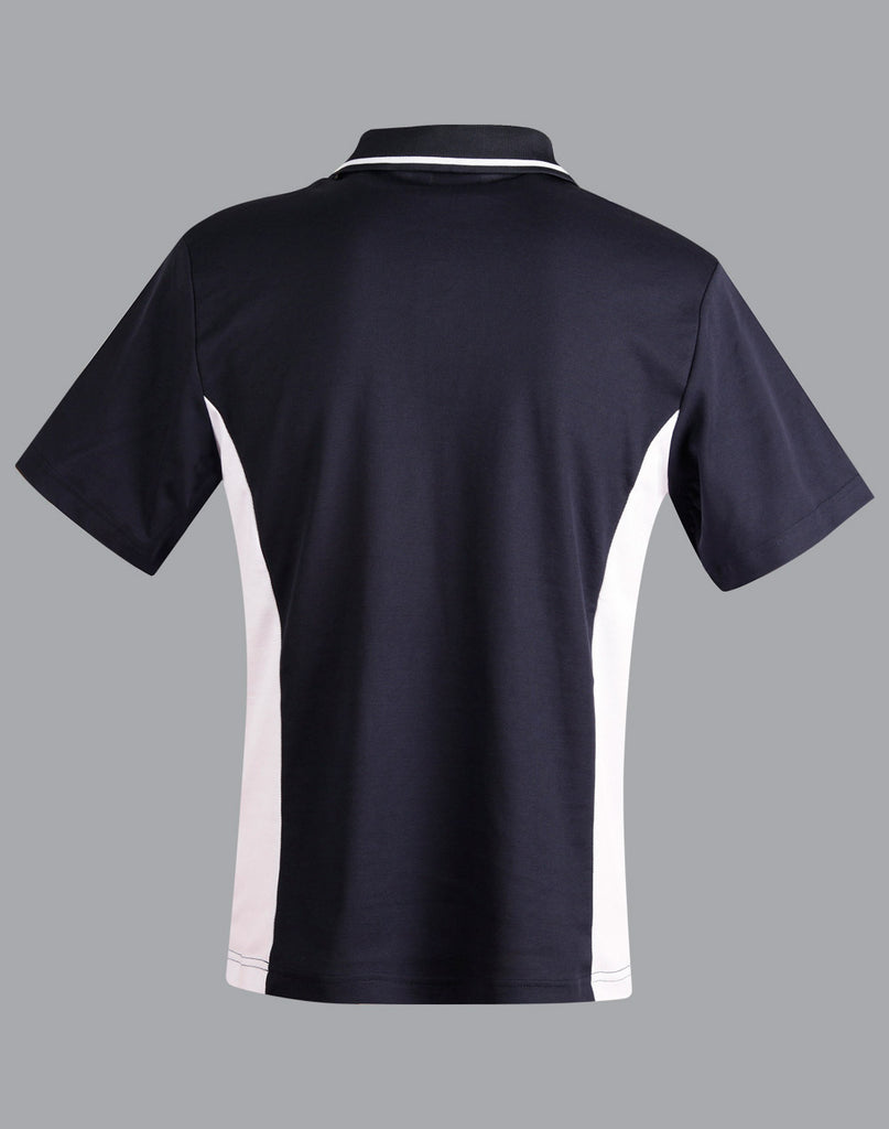 Winning Spirit Men's TrueDry® Contrast Short Sleeve Polo (1st 10 Colours) (PS73)