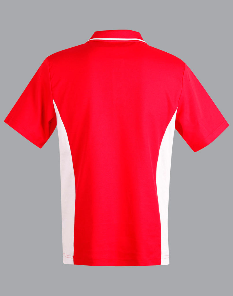 Winning Spirit Men's TrueDry® Contrast Short Sleeve Polo (1st 10 Colours) (PS73)