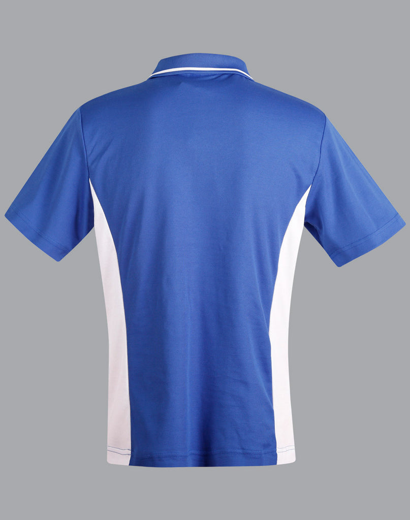 Winning Spirit Men's TrueDry® Contrast Short Sleeve Polo (1st 10 Colours) (PS73)