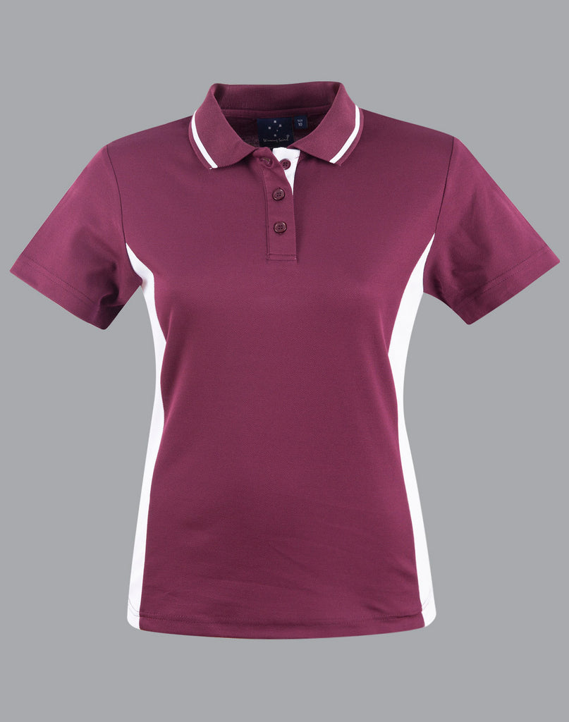 Winning Spirit Women's TrueDry® Contrast Short Sleeve Polo (PS74)