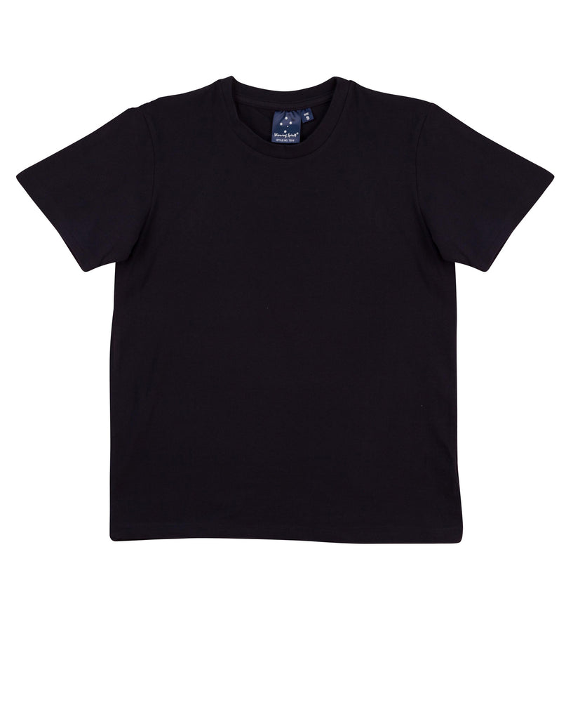 Winning Spirit Men's Superfit Cotton Stretch Fitted Tee (TS16)