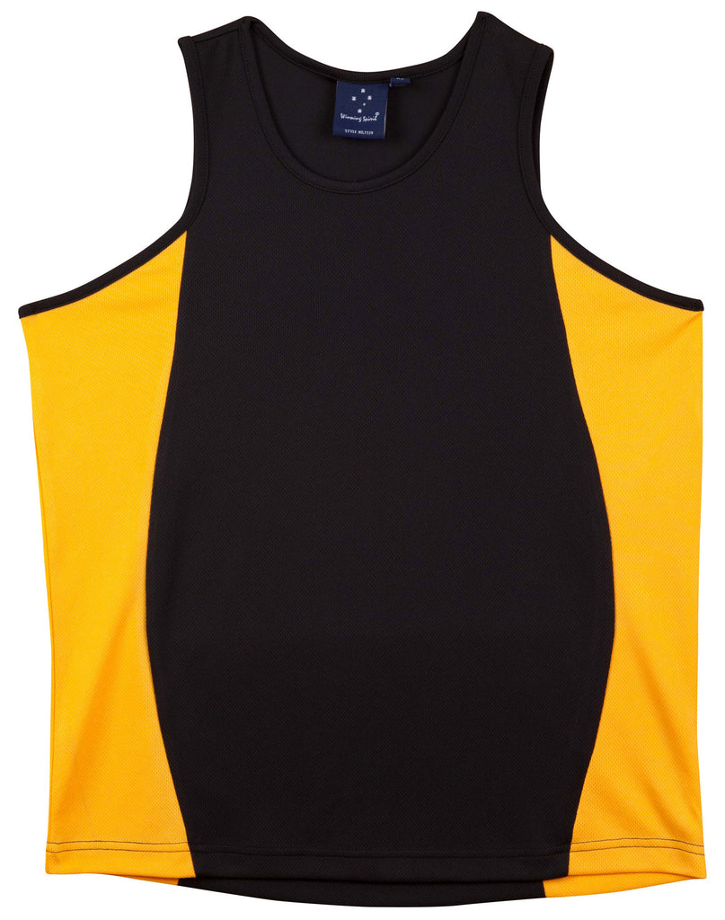 Winning Spirit Men's Contrast CoolDry® Mesh Singlet (TS19)