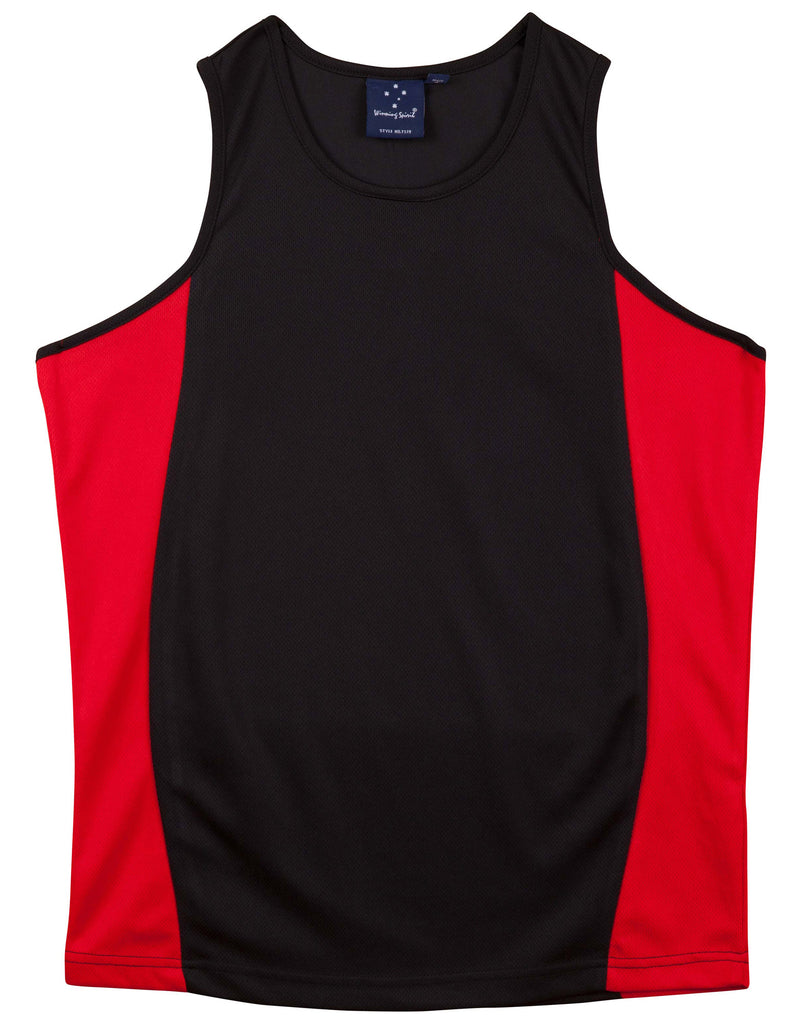 Winning Spirit Men's Contrast CoolDry® Mesh Singlet (TS19)
