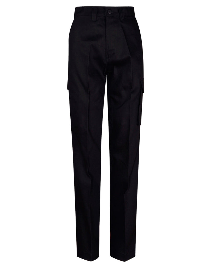 Winning Spirit Men's Heavy Cotton Pre-shrunk Drill Pants Longer Leg Size (WP13)