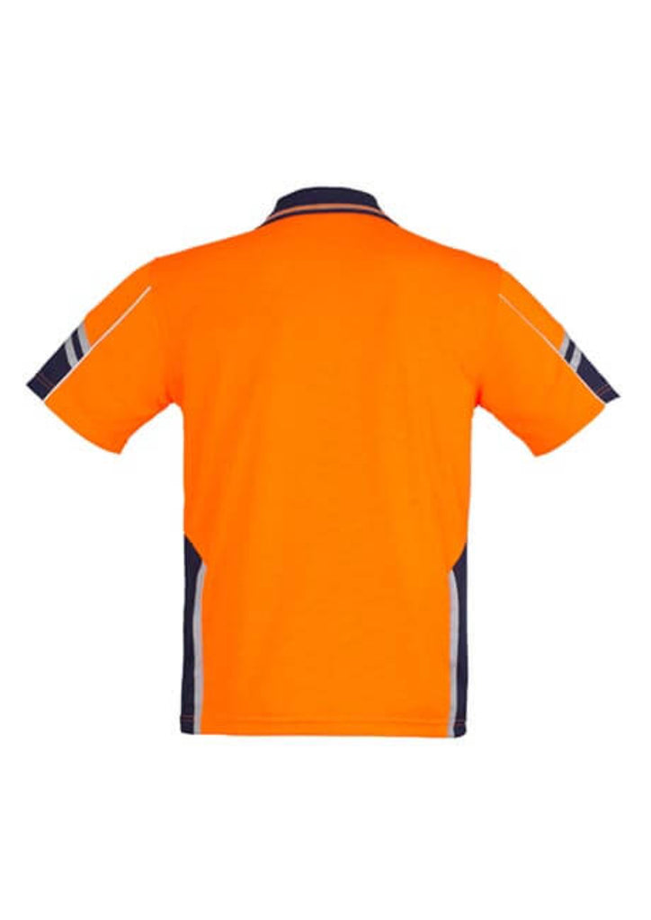 Syzmik Mens Hi Vis Squad Short Sleeve Polo (ZH237)