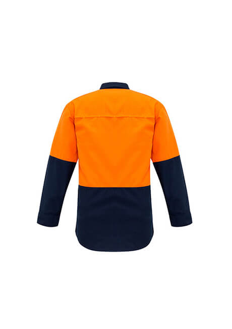 Syzmik Mens Hi Vis Spliced Shirt (ZW138)