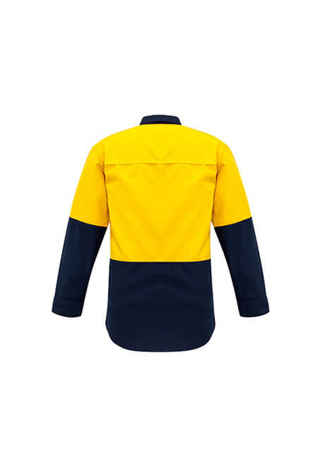 Syzmik Mens Hi Vis Spliced Shirt (ZW138)