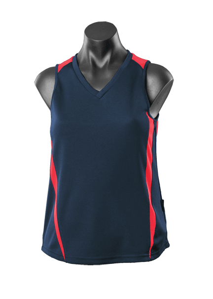 Aussie Pacific Eureka Ladies Singlets 1st (13 Colour )-(2104)