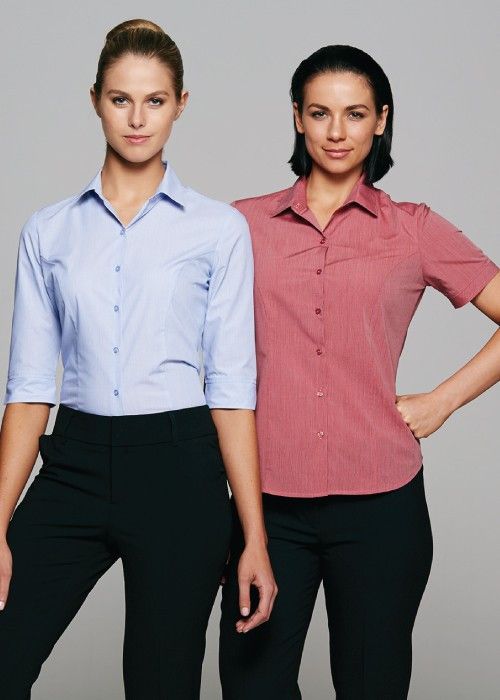 Aussie Pacific Lady Belair Short Sleeve Shirt-(2905S)